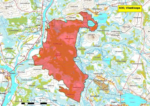 920229 Sodankylä, Viiankiaapa (Kk,P) (7490968:429655) 6816 ha (Natura, Soidensuojeluohjelma) Kersilön kaakkoispuolella sijaitseva Viiankiaapa on Sodankylän suurimpia ja komeimpia aapoja: kilometrejä