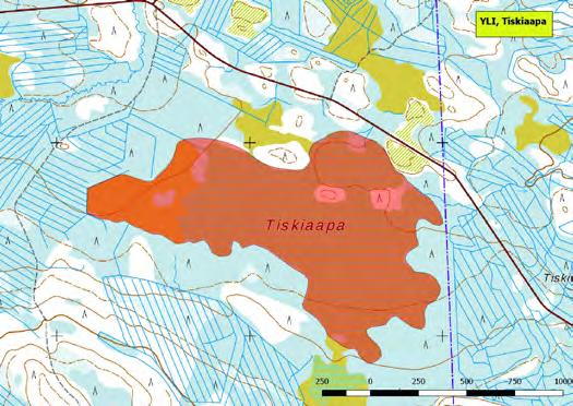 920426 Ylitornio, Tiskiaapa (P) (7378527:412388) 106 ha Mustiaavan soidensuojalualueen pohjoispuolella sijaitseva