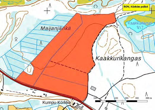 920327 Rovaniemi, Körkön pellot (K,Ks) (7367574:460180) 45 ha Laajahko yhtenäinen peltoaukea Oikaraisen kylän eteläpuolella kantatie 81:n varressa on sekä isojen että pienten muuttolintujen suosiossa.