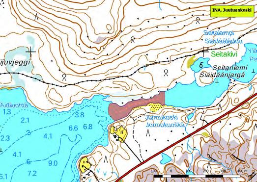 7.2. Virtavedet 920361 Inari, Jurmukoski (T) (7638679:492577) 1 ha Läpi talven sulana pysyvä Juutuanjoen Jurmukoski on koko Lapin tärkein tiedossa