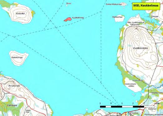 920480 Sodankylä, Kuukkelinmaa (P) (7531611:525912) 14 ha Keskellä Lokan tekojärveä sijaitseva Kuukkelinmaan saari tarjoaa