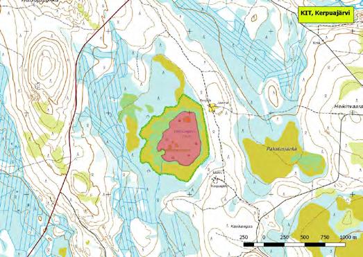 920191 Kittilä, Kerpuajärvi (P) (7469677:400767) 63 ha (Natura, Lintuvesiohjelma) Matala ja reheväkasvuinen Kerpuajärvi on puuttoman suon ympäröimä pieni järvi, jonka vesiala on noin 23 hehtaaria.