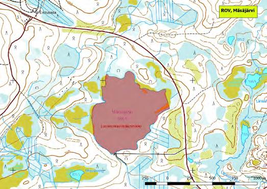 920303 Rovaniemi, Mäsäjärvi (P) (7354623:434154) 60 ha Mäsäjärvi on Kemijoen itäpuolella