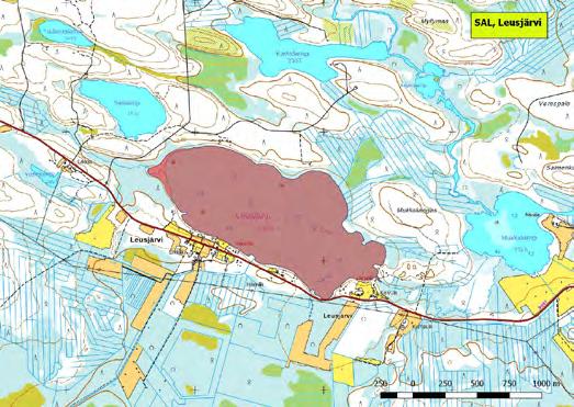 920335 Salla, Leusjärvi (K,Kk) (7378334:586629) 111 ha Etelä-Sallassa Hautajärven länsipuolella sijaitseva Leusjärvi on pieni ja rehevä, rannoiltaan pääosin asumaton järvi.