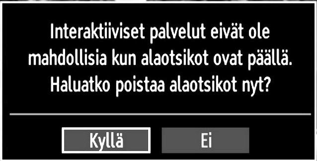 Valmiustilahaku (lisävaruste) Käytä tai -näppäimiä Valmiustilahaku valintaan ja aseta se Päälle tai Pois päältä tai näppäimellä.