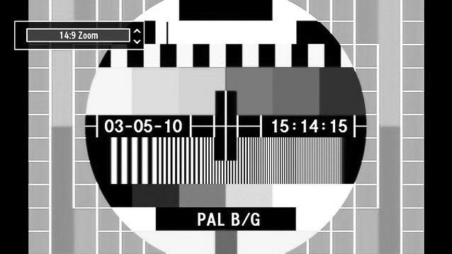 4:3 Används för att visa normal bild (bildformat 4:3) då detta är originalformat.