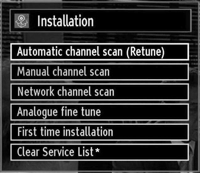 If you select 1000 KHz, the Tv will perform search process in a detailed way. Searching duration will thus increase accordingly. When fi nished, press OK button to start automatic search.