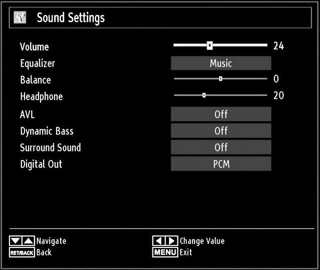 When Movie Sense option is set to Low, Med or High, Movie Sense demo option will be available. If one of these options is selected and if you press OK button, then the demo mode starts.