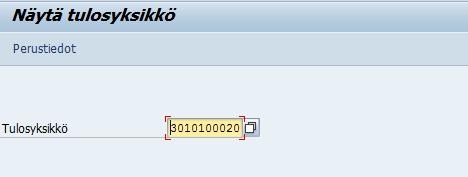 Tulosyksikön perustiedot KE53 Tulosyksikkö numero 4 mrk kirjanpitoyksikön yritystunnus,