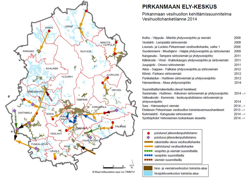 Pirkanmaan vesihuollon