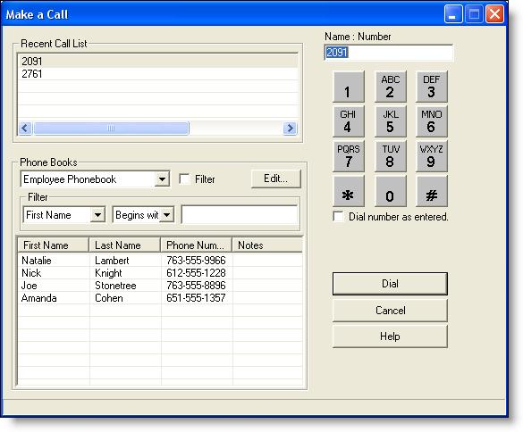 Cisco Agent Desktop -käyttöopas Valintapaneeli-ikkuna Valintapaneeli-ikkunan avulla voit soittaa puheluita antamalla puhelinnumeron, valitsemalla numeron viimeksi soitettujen numeroiden luettelosta