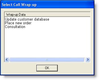 Cisco Agent Desktop -käyttöopas Kontaktin jälkikäsittelytiedot Järjestelmänvalvoja voi määrittää Agent Desktopin siten, että sinun on annettava päättämistiedot.