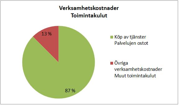 Finansiering Rahoitus Externa ekonomiska avvikelser Kreditförluster gällande obetalda försäljningsfakturor från år 2014 (20 000 ). Fastighetsskatteprojekt (10 000 ).