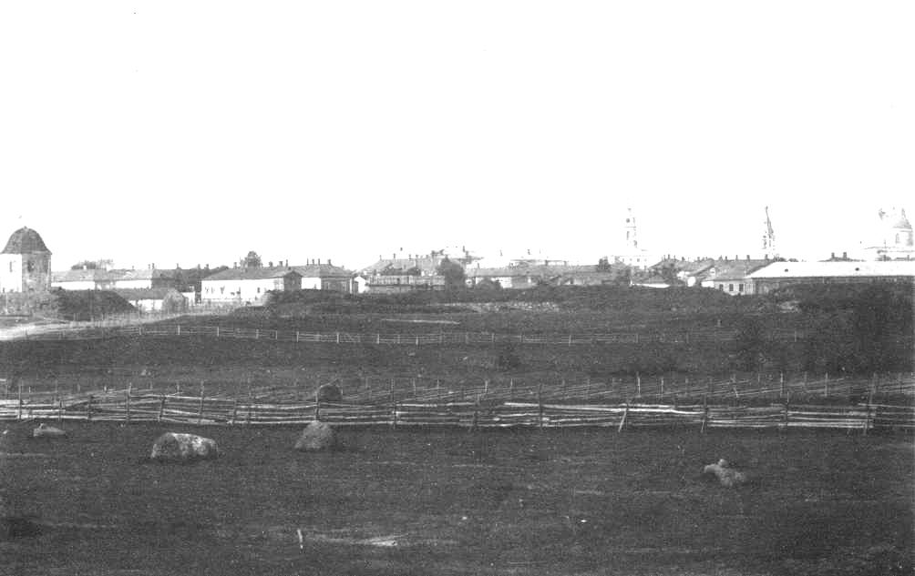 HKM 64 Kuva 11. Valokuva 1800-luvun lopulta ennen Helsingin bastionin purkamista.