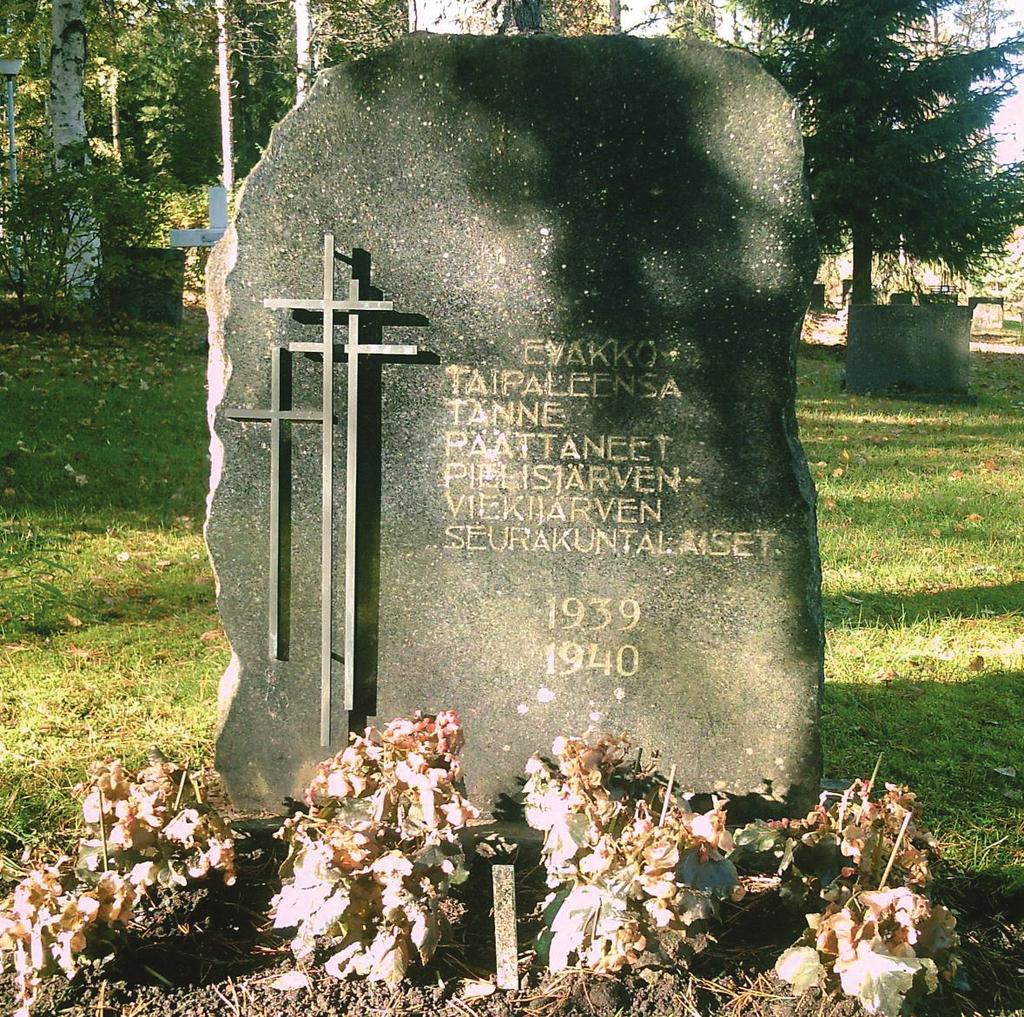 113 Ortodoksinen seurakunta sai hankittua hautausmaan vasta vuonna 1960, kun luterilainen seurakunta myi palstan kirkonkylän hautausmaastaan.