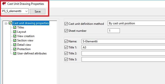 16 5.3.7 User-defined attributes -välilehti Tämän välilehden tärkein osuus lienee nimiön tietojen täyttäminen.