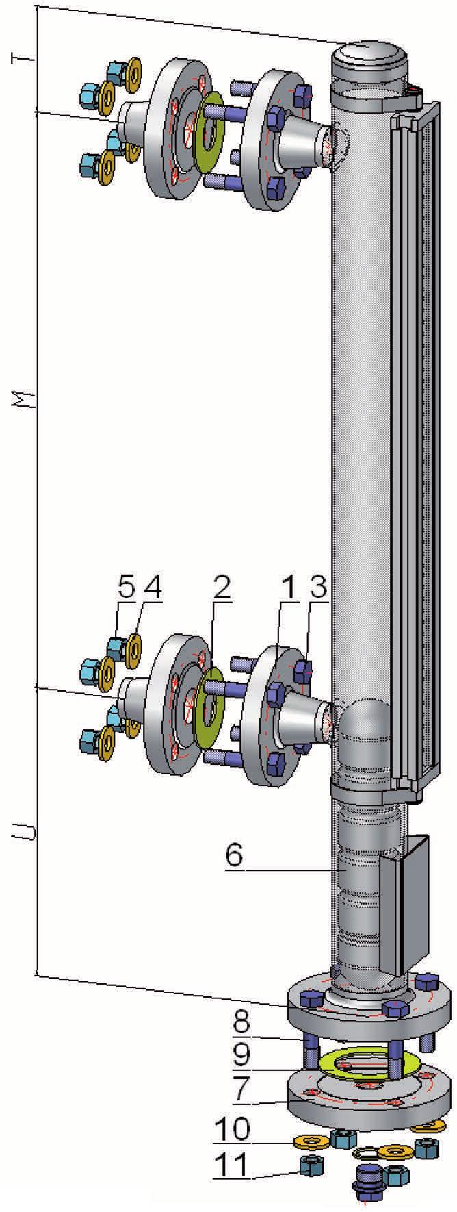 5. Käyttöönotto ja käyttö Magneettisen näyttölaitteen ja magneettikytkimen alustus Siirrä mukana toimitettu uimuri hitaasti alhaalta ylös ja sitten jälleen takaisin alas.