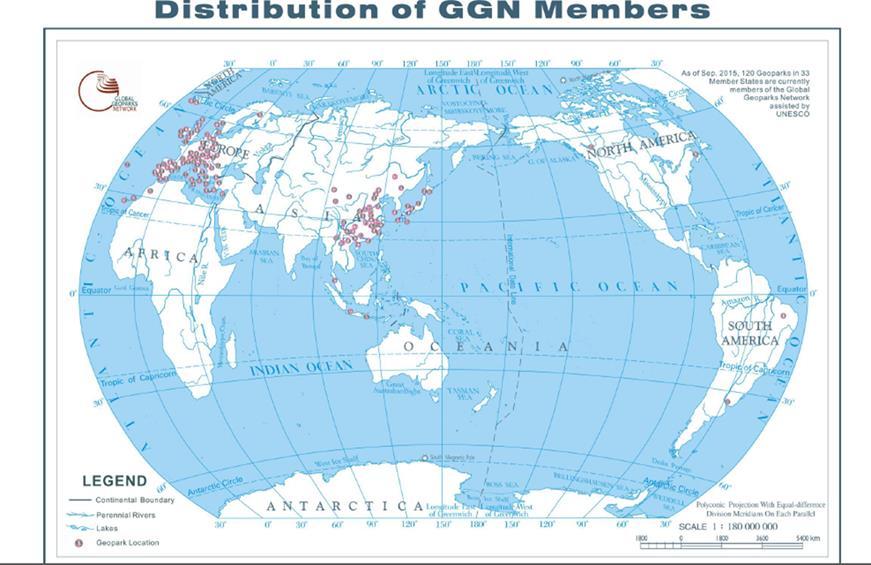 Miksi hakea UNESCO Global Geopark statusta? 120 kohdetta ympäri maailmaa. Erityisesti Euroopassa ja Kaakkois-Aasiassa, Kiinassa Aika hakea on NYT. Suomeen mahtuu korkeintaan 4-5 Geopark kohdetta.