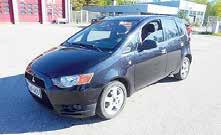 5TDi 4x4-01 Mitsubishi Colt 1.1 Z30 5.ov Ilmastoitu -09 ml:119 tkm, 2xrenk., CD, huoltok., ilmast.