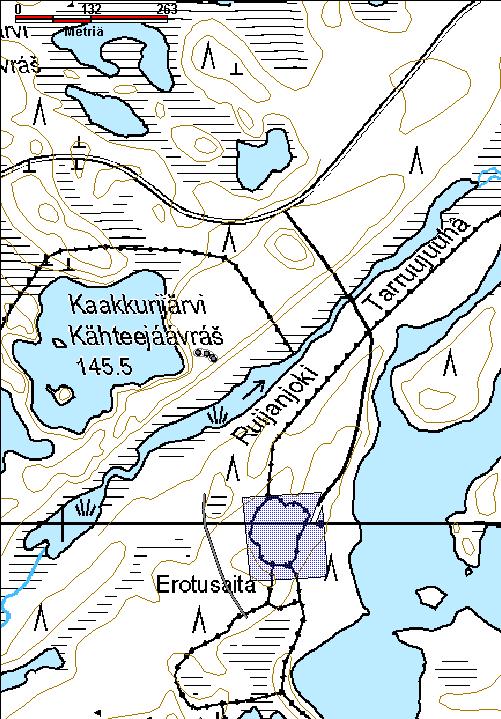 54 Kohdetyyppi: 9 Valmistuspaikat/työpaikat Copyright: Metsähallitus 2008