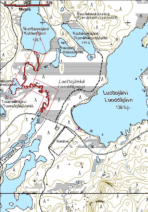 70 Kohdetyyppi: 1 Asuinpaikat Copyright: Metsähallitus 2008