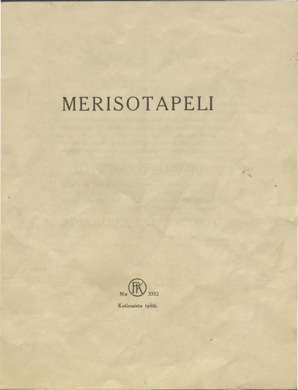 ' ' MERISOT APELI N:0