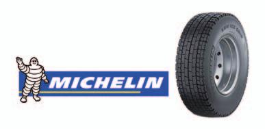 Michelin renkaat Continental renkaat Vetopyörä XDW ICE GRIP Michelin 315/70r22,5 640 Michelin 315/80 660 Etupyörä XFN2+ Michelin 315/70r22,5 647 Michelin 315/80r22,5 695 Michelin 385/55r22,5 709