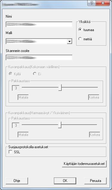 Koneen asennus ja asetukset > Ohjelmiston asennus TWAIN-ajurin asetus Rekisteröi kone TWAIN-ajuriin. Ohjeet perustuvat Windows 8.1 -käyttöliittymään. 1 Avaa näyttö.