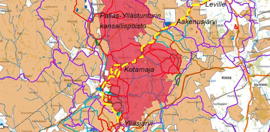 Reitti on tullut hyvin suosituksi. Kukastunturissa reitti vaatii vielä viimeistelyä pintamateriaalien osalta sekä monin paikoin kosteissa kohdissa maa-aineksen lisäystä.