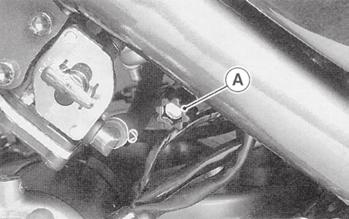 Synkronointi on teetettävä Kawasaki-huollossa, mutta joutokäyntinopeus on säädettävissä itsekin seuraavalla tavalla: 1. Käynnistä moottori ja käytä se normaalilämpöiseksi. 2.