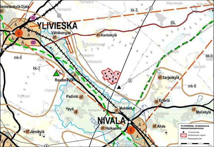 suunnittelussa asutus, palvelut ja työpaikat on pyrittävä ohjaamaan olemassa oleviin kuntakeskuksiin ja kyliin.