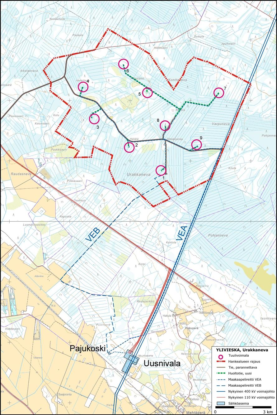 YLIVIESKAN KAUPUNKI KAAVASELOSTUS (VALMISTELUVAIHE) 30.5.2017 Kuva 36.