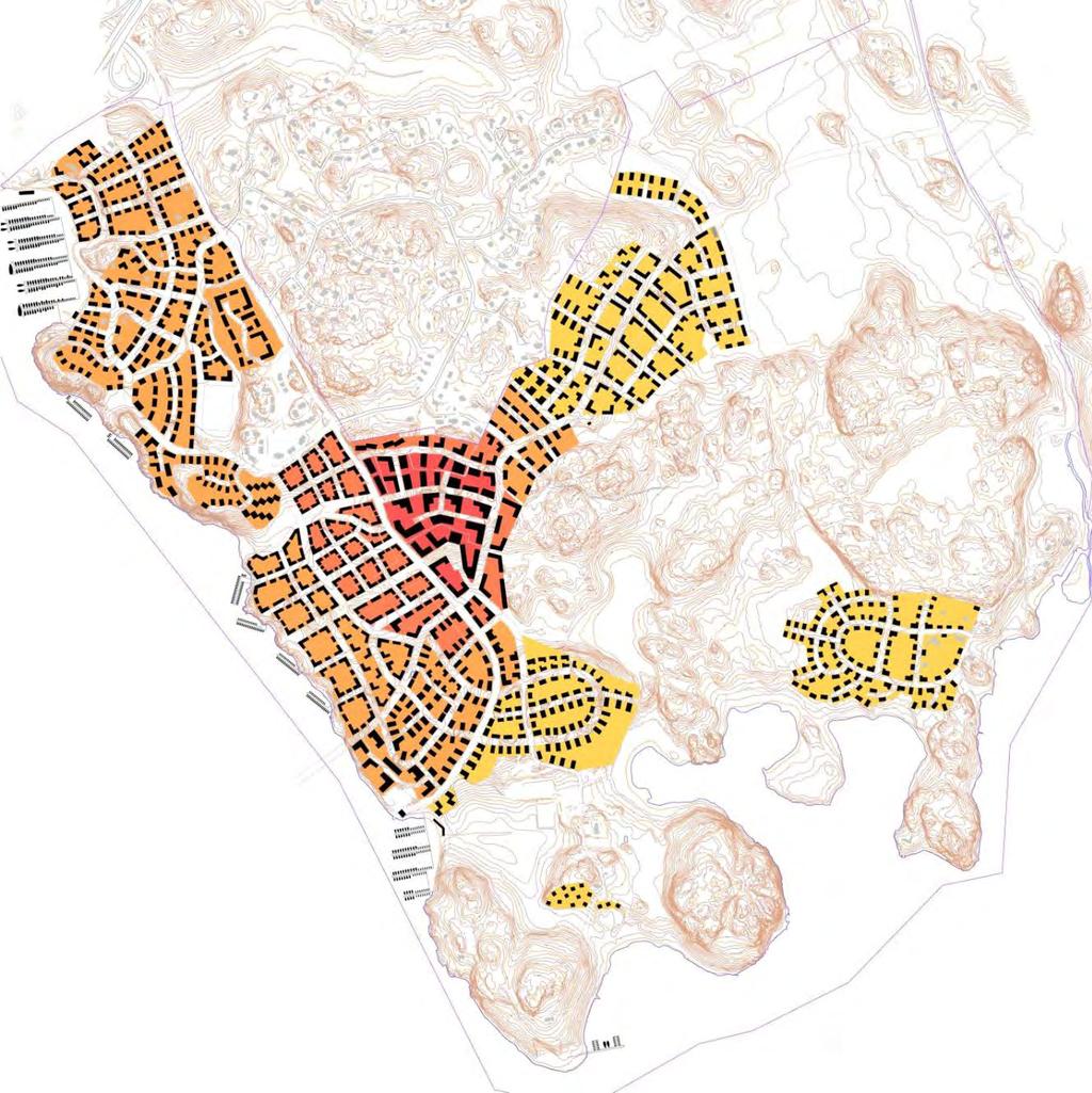 Korttelialueet / Kvartersområden ha m² ek ea kem² A-1 33,5116 335116 1 0,8 268 093 A-2 6,1457 61457 1,7 1,5 92 185,50 A/ka 2,5745 25745 0,3 0,2 5149 A/P 13,1093 131093 1,7 1,5 196 639,50 AP 3,9117