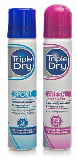 Triple Dry DEO SPRAY 75 ml