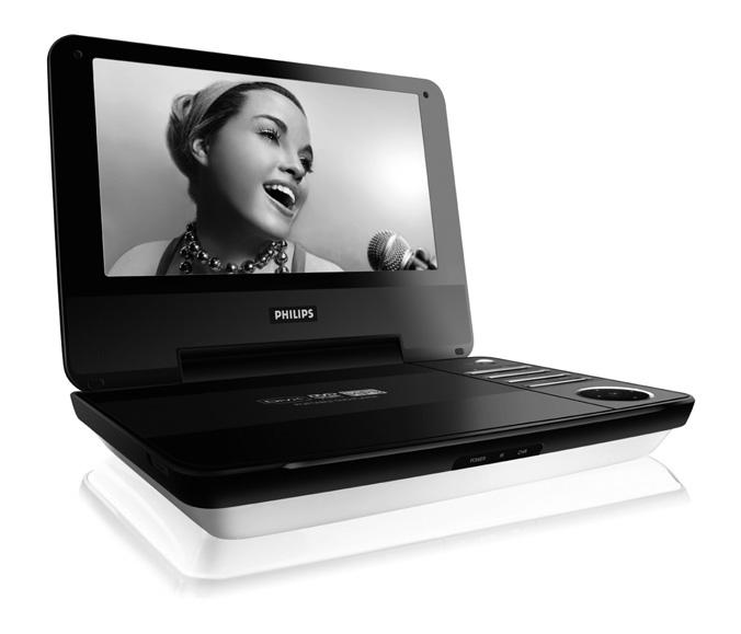 Portable DVD player PET740 Register your product and get support at www.philips.