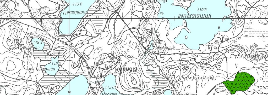 Kalliokiven otto (421051) 0,16 ha 0,05 %