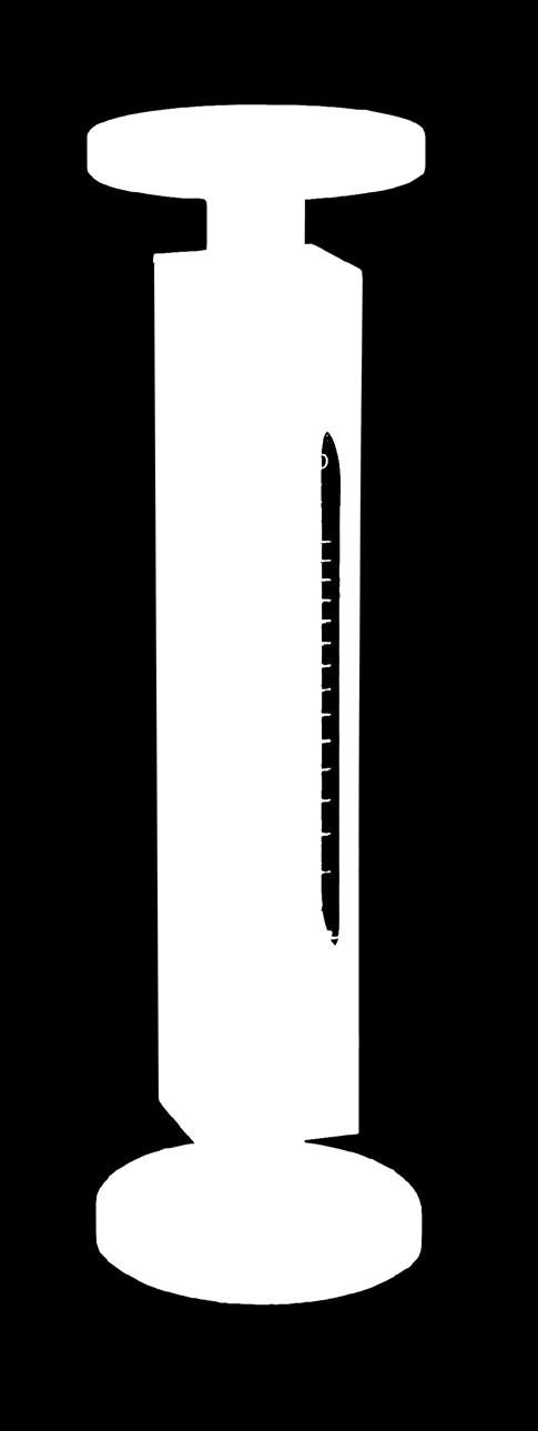 5 40 L/min, 10 120 L/min min 200 1200 NL/min, 400 3000 NL/min R tai NPT 1, suojattu mittausputki Laaja materiaalivalikoima Virtauksenasetteluventtiili lähtöpuolella Tiiviste- ja jäähdytysveden