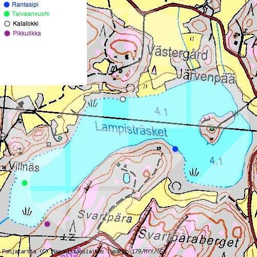 Karttaliite 11 Ranta- ja