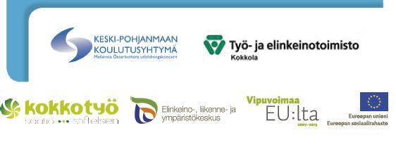 auttaa valmistuvia opiskelijoita työllistymisen