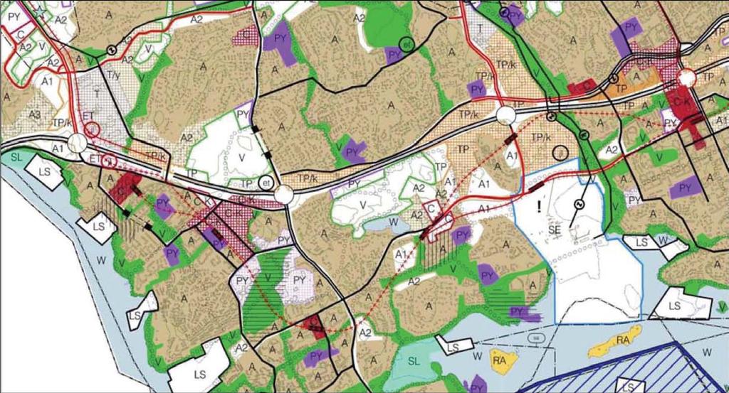 Matinkylä Kivenlahti metro, alustava yleissuunnitelma SUUNNITTELUN LÄHTÖKOHDAT 9 9 Asemat ovat luonteeltaan rakennuksia, eivätkä luolia kalliossa.