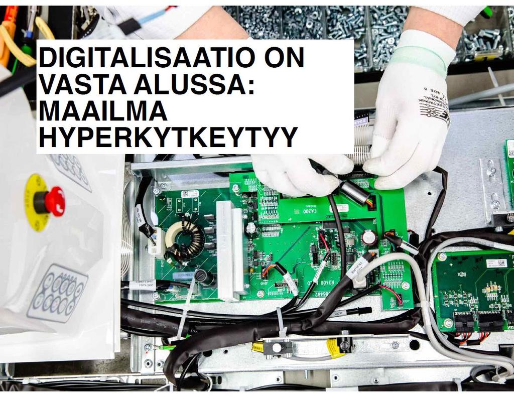 DIGITAALISET TYÖKALUT MUOKKAAVAT YHTEISTYÖN TEKEMISEN TAPOJA KONEOPPIMINEN JA ISON DATAN KÄSITTELY VAIKUTTAA