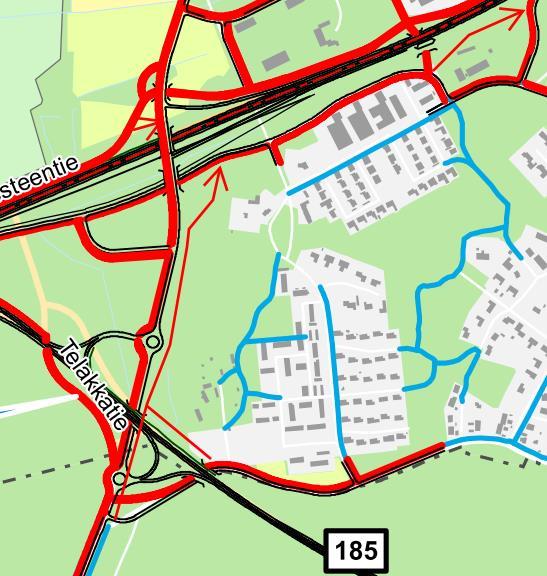 Temppelivuoren etl Raisionlahden kohdalla riittävän leveä kevyenliikenteen silta pohjoispuolelle on tarpeen. Alueella on paljon kalastajia ja mm. lintutornin käyttäjiä.