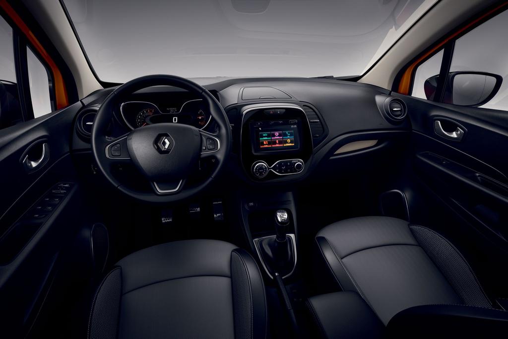 Kosketa & koe Uudessa Renault Captur -mallistossa on kolme erilaista kosketuksella toimivaa multimediajärjestelmää: R&Go, Media Nav Evolution ja R-LINK Evolution.