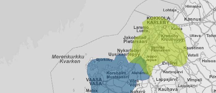 Antennitelevision taajuusmuutokset Vaasan alueen alueellisessa verkossa Muutokset tehdään