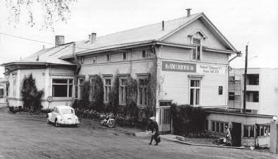 Vaasan saippuatehtaan asuin- ja toimistorakennus.