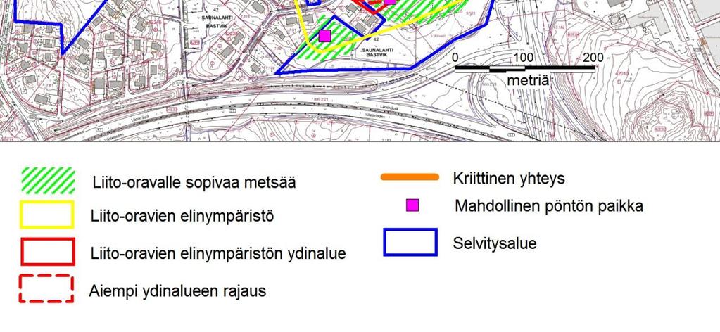 Mahdollisia sijoitettavien pesäpönttöjen