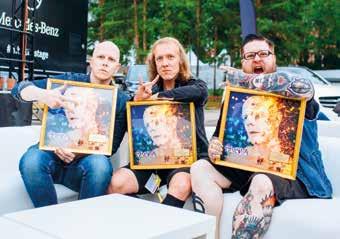 VANTAA ENERGIA -STAGELLA LA 23.40 Heinolasta lähtöisin oleva Apulanta-yhtye nähdään tänä vuonna jo neljättä kertaa Tikkurila Festivaalin päälavalla.