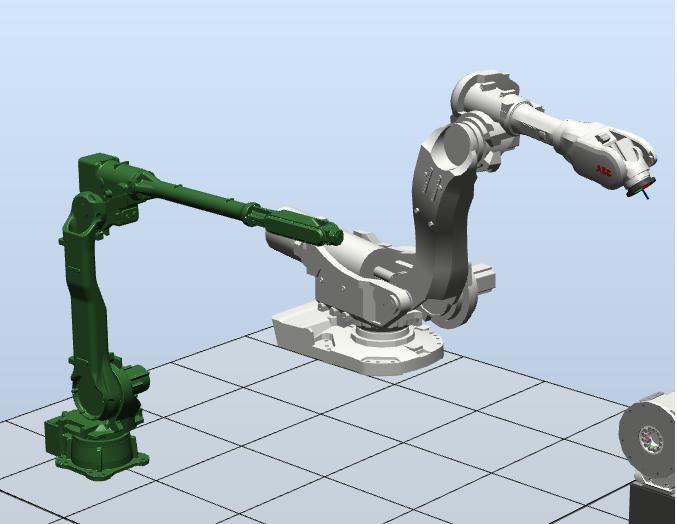 69 Kuva 15. RobotStudion yli 2,5 metrin ulottumalla olevat robotit (ABB 2016, C). Käytännössä robotin kuormankantokyvyn ei tarvitsisi olla kovinkaan suuri, koska hitsauspoltin ei paljoa paina.