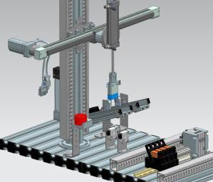 be Tässä demossa virtuaalinen 3D-malli ja sen toiminnallisuus on rakennettu Process Simulate - ohjelmistolla, joka on tarkoitettu