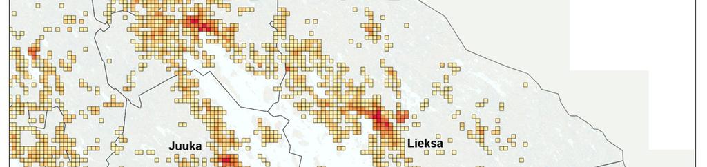 Pielisen Karjalassa on asukasta kohden keskimäärin enemmän moottoriajoneuvoja kuin Pohjois-Karjalassa tai muualla Suomessa.